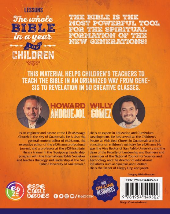The Whole Bible in a Year for Children - Howard Andruejol & Willy Gómez - Imagen 3