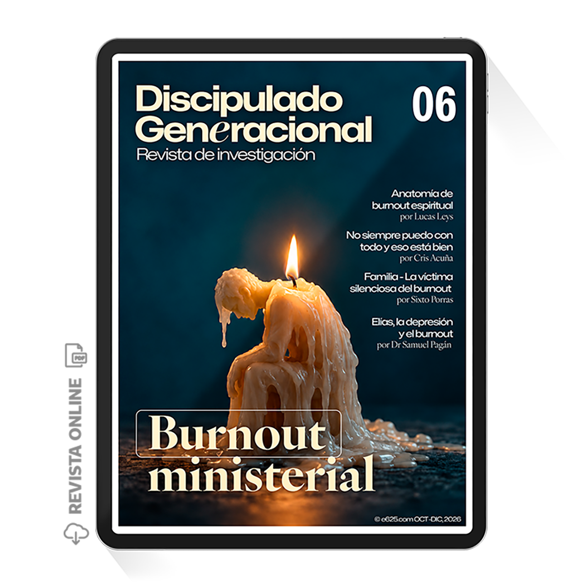 Discipulado Generacional 06: Burnout Ministerial - Revista de Investigación